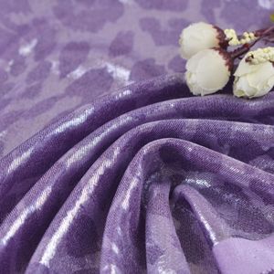 Tela de Punto Acanalado con Estampado de Leopardo Metálico de 200g, para Trajes de Baño Femeninos, Estilo Liso, Vestidos de Novia, de Noche y de Moda - Product Image 2