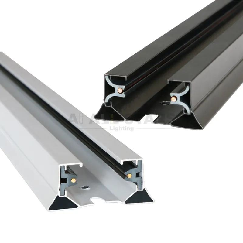 Commercial Showroom LED Shop Light Track Light Competitive price Aluminum 2 Wires LED Surface Mount Track Rail