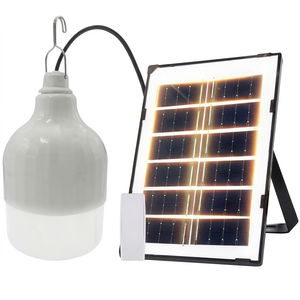 Solar LED Lantern Plastic <b>Ceiling</b> Mount <b>Remote</b> <b>Control</b> Waterproof Indoor Garden <b>Light</b> DC 5-6V 2700K Soft Warm White Ra85 3000Lm - Product Image 1