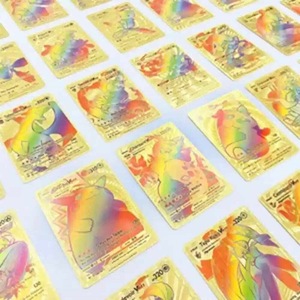 Carte Pokémon Vmax Évolution Super Dream en Papier Doré, Argenté et Noir Doré, Monstre de Poche Flash, Carte Transfrontalière 0-3M - Product Image 5