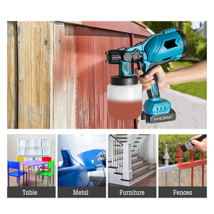 <span class=keywords><strong>Pistola</strong></span> de Pulverización Eléctrica Inalámbrica Portátil para Automóvil, Pulverizador de Pintura sin Aire de Alta Presión para Masilla, Látex <span class=keywords><strong>y</strong></span> Pintura de <span class=keywords><strong>Paredes</strong></span> - Product Image 6