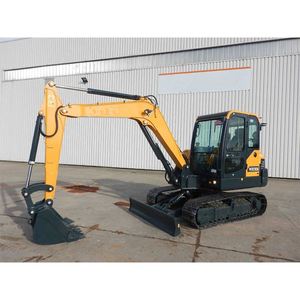 Miniexcavadora HX55 Usada de Alta Calidad en Venta con Motor Yanmar como Componente Principal - Product Image 4