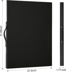 Carpeta de Presentación Grande de PP para Portafolio de Obras de Arte y Fotos con Característica Impermeable, Colores y Logotipo Personalizados - Product Image 2