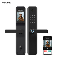 Cerradura Digital Inteligente para Puerta Volibel OEM, Seguridad para el Hogar, WiFi, Aplicación, Huella Dactilar, Contraseña, Tarjeta, Entrada sin Llave para Oficina