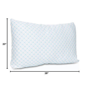 Almohada de Viaje Grande, Almohada de Camping para Dormir, Espuma Viscoelástica Triturada con 2 Bolsas de Almacenamiento, Soporte para Adultos y Niños, para Exteriores - Product Image 5