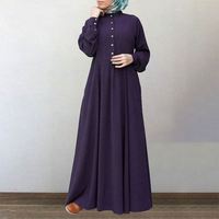 Robe d'été 2021, nouvelle arrivée, design tendance, coton de haute qualité, robe pour femmes musulmanes, Abaya Dubaï
