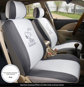 Accesorios para el <span class=keywords><strong>interior</strong></span> del coche Decoración Cojín de asiento de coche Juego completo Fundas de asiento de coche de cuero deportivo de lujo - Product Image 5