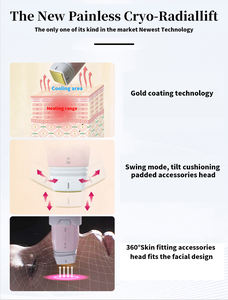 Machine anti-âge à technologie Synergy la nouvelle tête indolore d'accessoires de fixation de la peau Cryo-radiallift 360 ° s'adapte à la conception du visage - Product Image 3