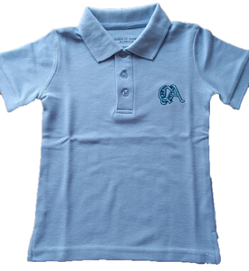 Polo Personalizzate <span class=keywords><strong>con</strong></span> Colletto Lavorato a Maglia Blu Navy, Uniformi da Golf per Bambini - Product Image 6