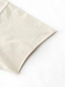 T-Shirt da Uomo Personalizzata a Strisce Lunghe Effetto Invecchiato 100% Cotone 310g, Maglietta Casual a Maniche Corte con Spalle Scivolate, Vestibilità Ampia e Oversize di Grande Grammatura - Product Image 3