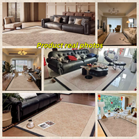 Tapis de qualité supérieure, épaisseur 8 mm, résistant à l'usure, design personnalisé, dos en points plastiques, pour la maison, le salon, la décoration d'hôtel