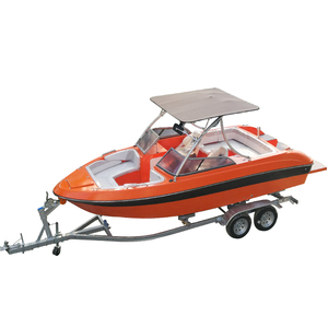 Yate de Lujo de 22 pies con Equipamiento para Juegos Acuáticos, Lancha Rápida para 8 Pasajeros en Venta - Product Image 4