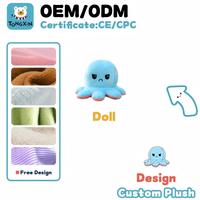 Porte-clés en peluche personnalisé, nouveau design, mini-jouet brodé, faible MOQ, porte-clés en peluche chat bleu, vente en gros, CPC CE OEM