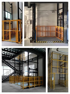 Plateforme élévatrice verticale en acier au manganèse haute résistance pour entrepôt, monte-charge hydraulique, capacité personnalisée - Product Image 3