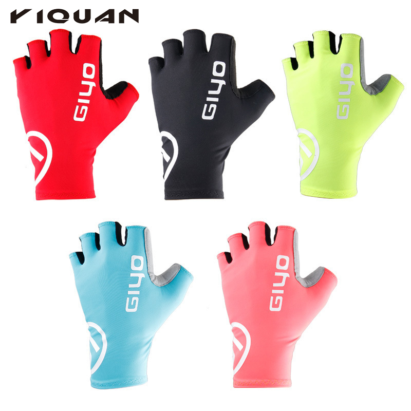 GIYO Fahrrad handschuhe Mtb Rennrad Gel Pad Sport handschuhe Atmungsaktive Reit armbänder Halb finger Fahrrad handschuhe