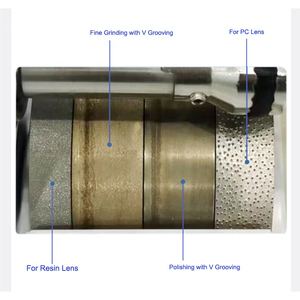InnoVue Opto SJG-6500 Molatrice Automatica <span class=keywords><strong>Professionale</strong></span> per Lenti per un'Affilatura Precisa degli Occhiali - Product Image 6