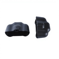 Boîtier en plastique moulé par injection de précision sur mesure, étui pour flèches de arbalète, boîtier industriel noir en ABS/PP, service OEM/ODM