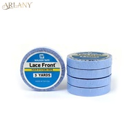 Ruban adhésif double face invisible pour systèmes capillaires, extensions de cheveux, perruques Lace Front et toupets