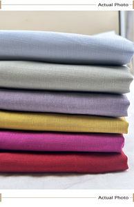 220gsm 75% 天丝25% 亚麻面料亲肤吸湿清凉感透气衬衫阔腿裤连衣裙 - Product Image 5