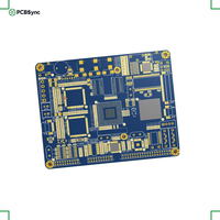 Radar marin X-Band 8-12GHz PCB RT/duroid 5880 2.20Dk ENIG
