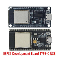Carte de développement sans fil double cœur ESP32 WROOM-32 TYPE-C CH340C/ CP2102 WiFi + Kit de consommation d'énergie ultra-faible