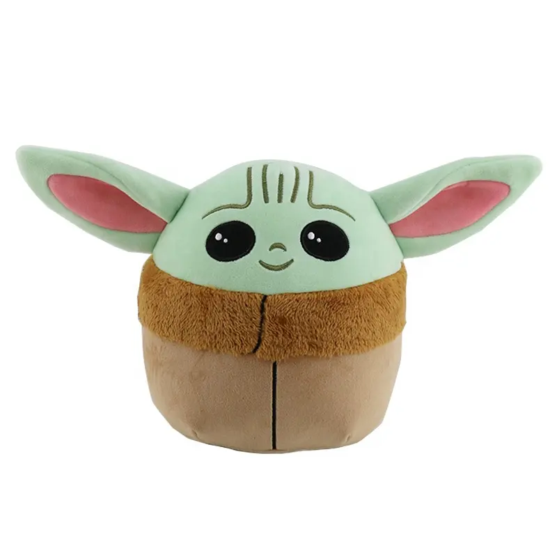 Großhandel Hot Sale 10cm Cartoon Baby Yoda Spielzeug Weiche Gefüllte Plüsch tier Tier Kissen Puppe Geschenk