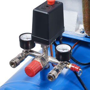 <span class=keywords><strong>Compresor</strong></span> de Aire Móvil SPERAN de Buena Calidad, 2HP, 50L, <span class=keywords><strong>2</strong></span> Cilindros, Accionado por Correa, con Ruedas - Product Image 3