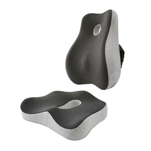 Cojín Ortopédico para Silla de Oficina, Ergonómico, de Espuma Viscoelástica, para Coxis, Asiento de Coche, Soporte Inflable, Transpirable - Product Image 1