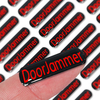 Autocollant personnalisé en vinyle pour coque de téléphone portable, logo 3D en gel, autocollant auto-adhésif en dôme de cristal époxy, étiquette promotionnelle DIY