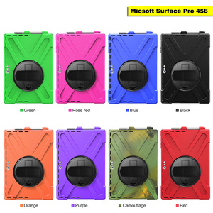 GSCASEกันกระแทกไฮบริดสําหรับMicrosoft <span class=keywords><strong>Surface</strong></span> <span class=keywords><strong>PRO</strong></span> 4 5 6 <span class=keywords><strong>7</strong></span> GO 1/2/3 360 ป้องกันกรณี - Product Image 2