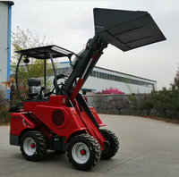 Chargeuse sur pneus articulée compacte HAIJU DY620, 800 kg, EURO5 EPA4 CE 4x4 hydraulique, pour travaux agricoles, aménagement paysager et petites constructions