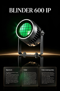 Projecteur LED matriciel à un seul faisceau en alliage d'aluminium DMX512 RGBALC Série Concert avec indice de protection IP65 - Product Image 6