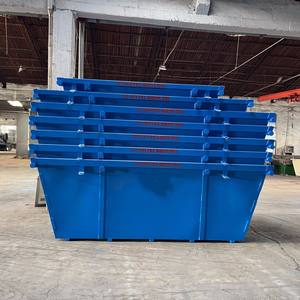 صناديق قفز مستعملة خارجية مع رافعة شوكية ، مواد رافعة شوكية ، صندوق قمامة معدني ، رافعة شوكية ، صناديق قفز - Product Image 3