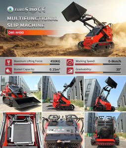 Бесплатная доставка: мини-погрузчик с бортовым поворотом, строительная техника, мини-погрузчик с двигателем Kubota (EPA), дизельный мини-погрузчик с бортовым поворотом - Product Image 2