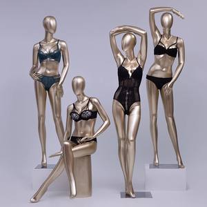 Mannequin Femme Grand Corps Galbé <span class=keywords><strong>Sous</strong></span>-Vêtements Modèle Fessiers Présentoir en Plastique avec Support Base en <span class=keywords><strong>Verre</strong></span> - Product Image 1