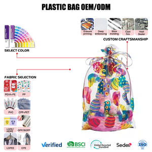 Easter Eggs Hamper Wrap <strong>Cellophane</strong> Basket Gift Wrap <strong>Large</strong> Cello Basket <strong>Bag</strong> - Product Image 1