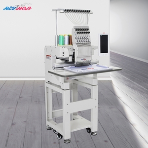 Machine à broder plate monotête commerciale informatisée automatique 9/12 aiguilles pour T-shirts, casquettes, logos – Idéale pour les débutants - Product Image 4