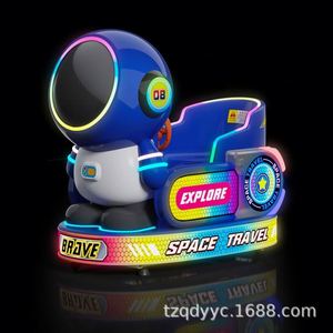 Máquina de columpio eléctrico infantil con pantalla grande MP5, modelo Astronauta, para centro comercial, juegos recreativos y parques de atracciones, venta al por mayor - Product Image 5