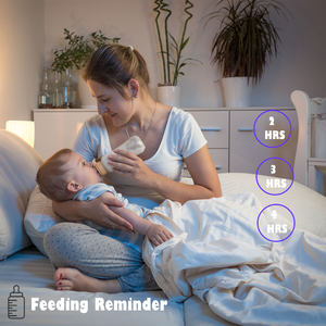 Surveillance numérique intelligente de la température de sommeil de <span class=keywords><strong>5</strong></span>.0 pouces Audio bidirectionnel 1000ft sans fil bébé caméra Vision nocturne vidéo bébé moniteur - Product Image 4