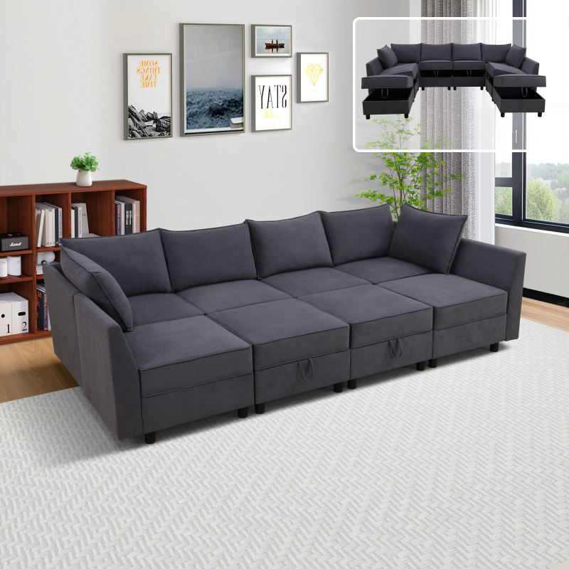 9PCS 6*C+2*O+(LA+RA)