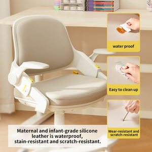 Chaise d'étude ergonomique réglable pour enfants avec système de rotation à pression et dossier articulé pour la chambre des enfants à <span class=keywords><strong>domicile</strong></span> - Product Image 5