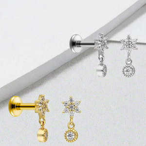 <span class=keywords><strong>Helix</strong></span> <span class=keywords><strong>Piercing</strong></span> fleur oreille anneaux mode boucle d'oreille femmes hommes balancent lèvre anneau Labret <span class=keywords><strong>Piercing</strong></span> bijoux plaqué or <span class=keywords><strong>Piercing</strong></span> Tragus - Product Image 4