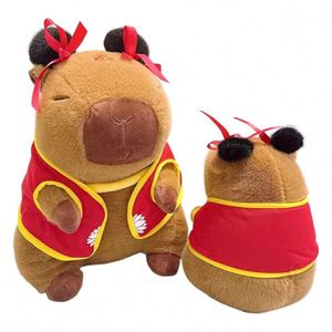 Peluche de Capibara Gigante Personalizado con Peso, Súper Suave, Relleno de Algodón PP, para Aliviar la Ansiedad, con Latido Sensorial, para Niños y Adultos - Product Image 1