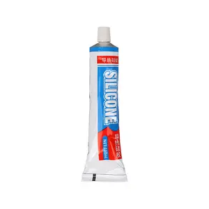 OEM RTV Silicone rosso liquido resina epossidica colore colla siliconica conduttiva termica ad alto calore adesivo epossidico gomma istantanea Super Glu