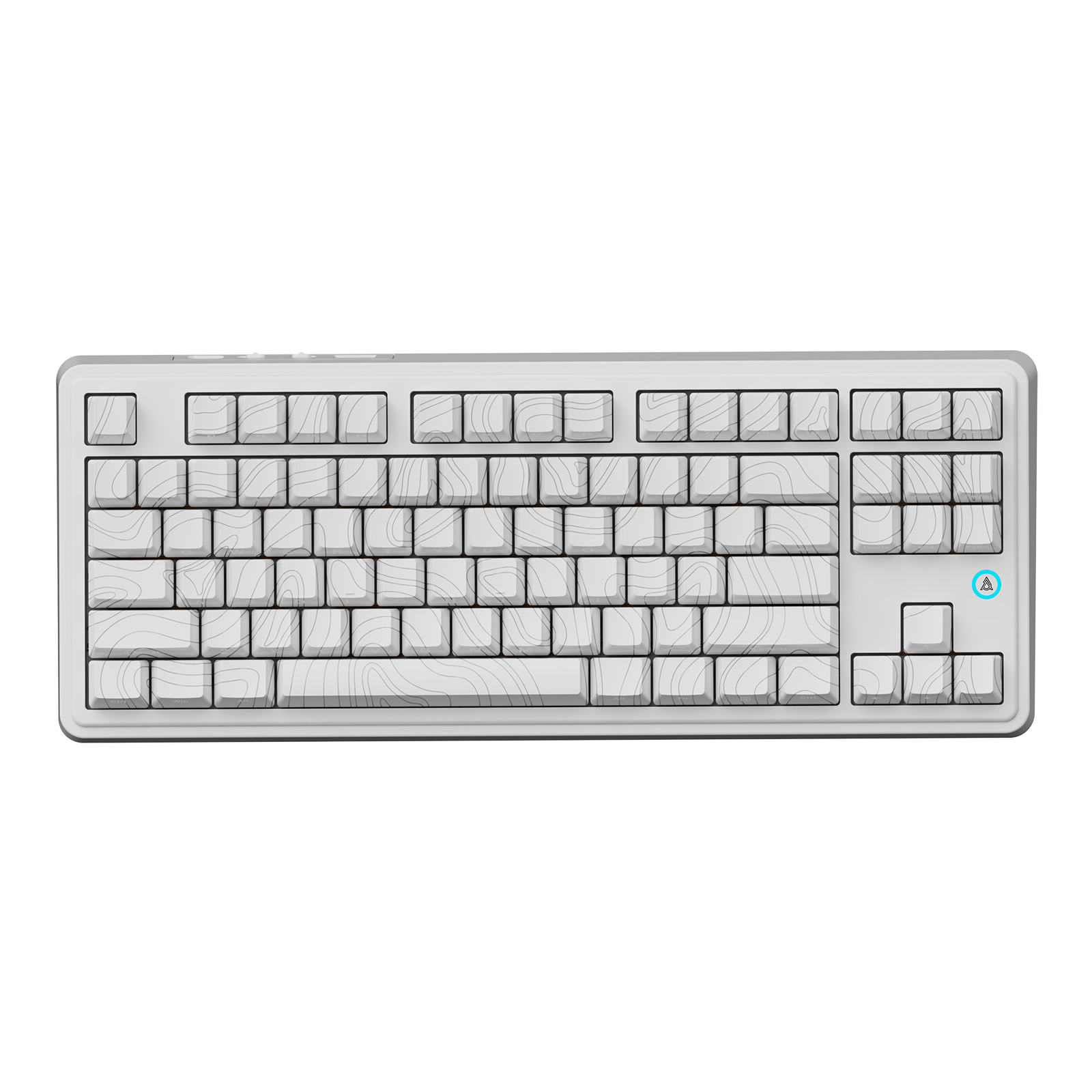 Teclado mecânico AJAZZ AK870 Plus RGB 87 teclas, sem fio e com fio