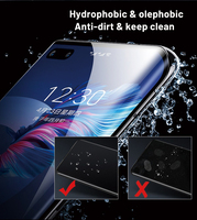 Film protecteur d'écran en hydrogel UV flexible pour téléphone portable, feuille de nano TPU UV Masters, anti-choc, durcissement UV