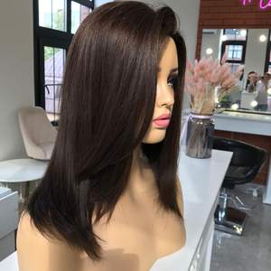 <span class=keywords><strong>Himan</strong></span> hair-base de monofilamento de 120% de densidad para mujer, adorno para la pérdida de cabello, precio al por mayor de fábrica - Product Image 4