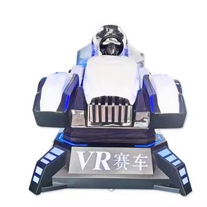 เครื่องจำลองการขับรถ VR 9D ในร่มสำหรับสวนสนุก พร้อมคอนโซลเกมขับรถเสมือนจริง อุปกรณ์ MR โครงเหล็กไฟเบอร์กลาส - Product Image 1