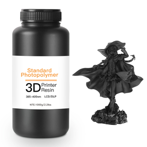 Sáp cao màu đen UV chữa lỏng castable nhựa trang sức 3D nhựa cho <span class=keywords><strong>LCD</strong></span> DLP Máy in - Product Image 4