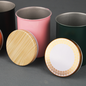 Hongyuan-tarro de acero inoxidable 430 para almacenamiento de alimentos, recipiente de cocina para té, café y azúcar - Product Image 4